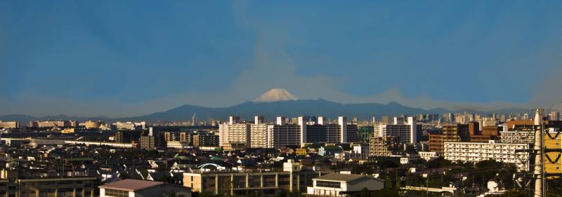 Mount Fuji is Steaming (not really)